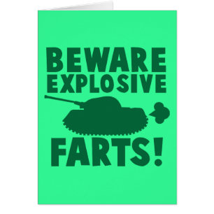 Pas op voor EXPLOSIEVE FARTS!
