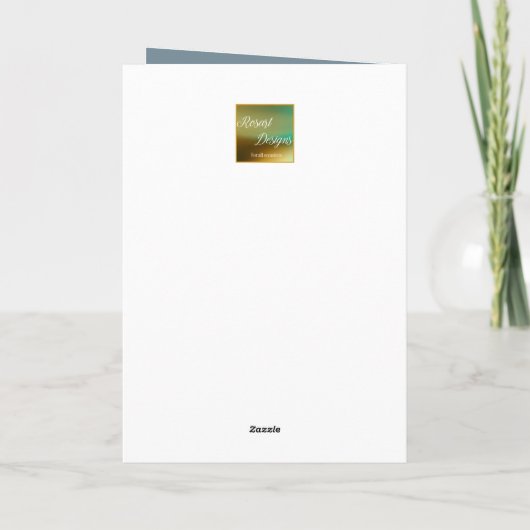 Pas op voor Full Moon Halloween Kaart (Achterkant)