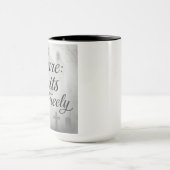 Pas op voor geesten zwerven vrij spookachtig spook mok (Midden)