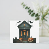 Pas op voor Ghosts Goul Briefkaart (Staand voorkant)