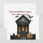 Pas op voor Ghosts Goul Briefkaart (Voorkant / Achterkant)