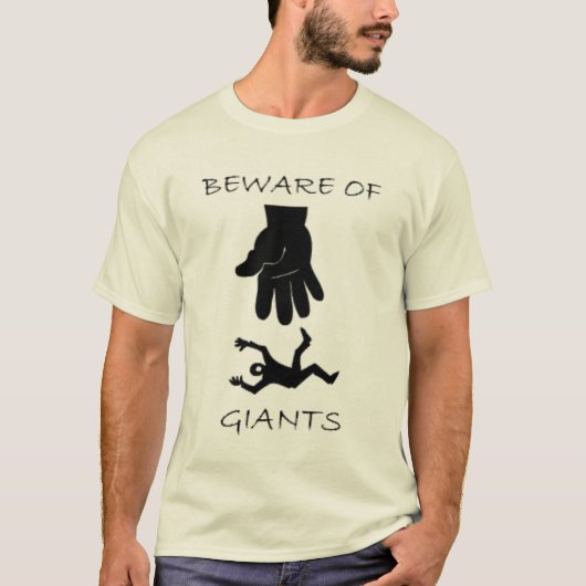 Pas op voor Giants T-shirt (Voorkant)