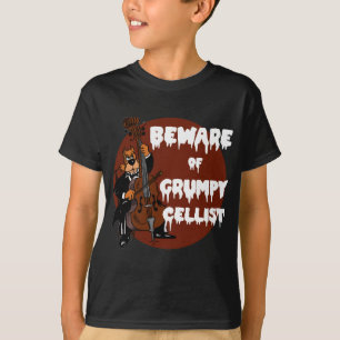 Pas op voor Grumpy Cellist T-shirt