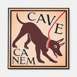 Pas op voor het Afbeelding "Cave Canem" Greco-Roma Magneet