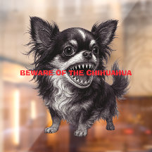 Pas op voor het chihuahua teken grappig