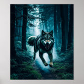 Pas op voor het Full Moon Poster (Voorkant)