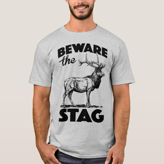 Pas op voor het herfstfeest doe het weekend Bachel T-shirt (Voorkant)