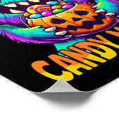Pas op voor het Schattigee Halloweenmonster van he Poster (Hoek)