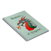 Pas op voor het schilderen van Dragons Notitieboek (Rechterzijde)