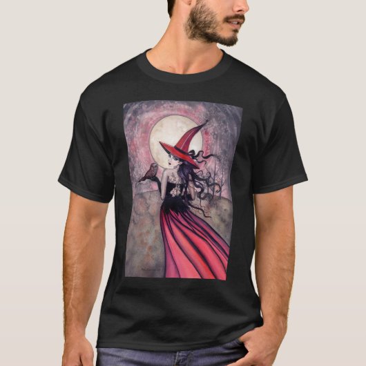 Pas op voor het T-shirt met de rode gevlekte uil (Voorkant)