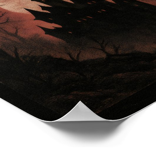 Pas op voor het wild - Gothic Forest Creatures Com Poster (Hoek)