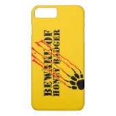 Pas op voor honingbadger Case-Mate iPhone case (Achterkant)