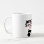 Pas op voor honingbadger koffiemok (Links)