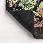 Pas op voor  Horror Comics Graveyard Zombie Muismat (Hoek)