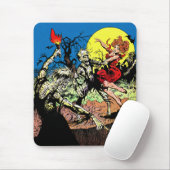 Pas op voor  Horror Comics Graveyard Zombie Muismat (Met muis)