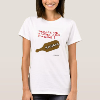 Pas op voor Karma! - Gepersonaliseerd T-shirt