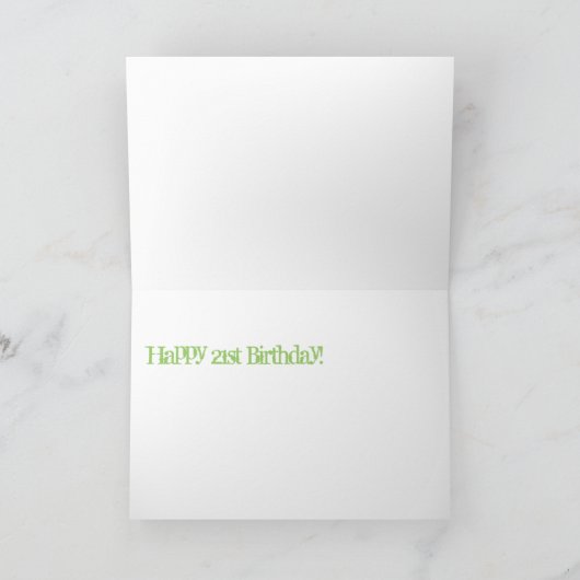 Pas op voor katers kaart (Binnen)