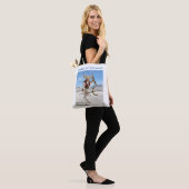 Pas op voor Krampus! Tote Bag (Op model)