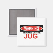 Pas op voor kruik magneet (Voorkant / Achterkant)