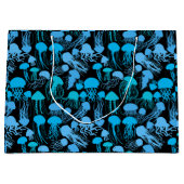 Pas op voor kwallen. L Blue.b Zwart BG Groot Cadeauzakje (Voorkant)