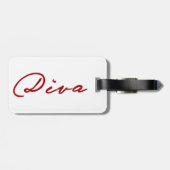 "Pas op voor laag leven!" Bagagelabels (Achterkant horizontaal)