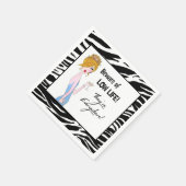 "Pas op voor laag leven! Ze zijn overal!" Servetten (Hoek)