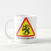 Pas op voor Leeuwen Mok (Links)