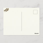 Pas op voor mensen die niet van katten houden briefkaart (Achterkant)