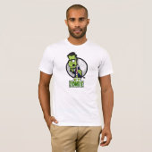 Pas op voor Mitt Zombie! T-shirt (Voorkant volledig)