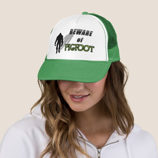 Pas op voor PIGFOOT Trucker Pet (In situ)