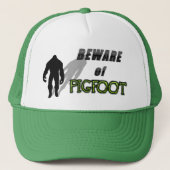 Pas op voor PIGFOOT Trucker Pet (Voorkant)