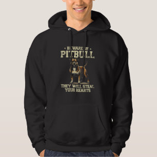 Pas op voor Pitbull, ze zullen je hart stelen Hoodie