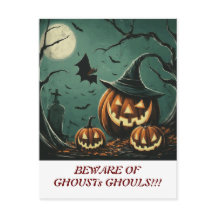 "Pas op voor spoken, Ghouls en Goblin Foolery"