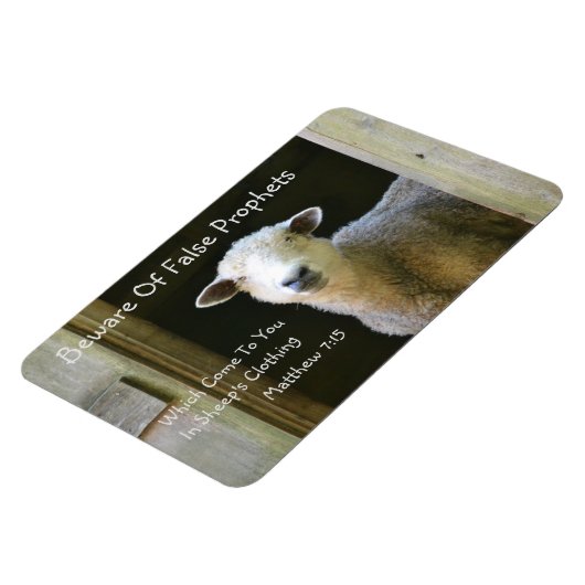 Pas op voor valse profeten magneet (Linkerzijde)