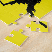 Pas op voor Zombie Puzzle Legpuzzel (Zijkant)