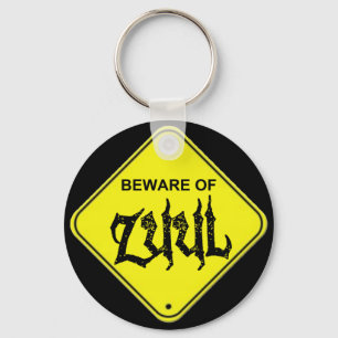 Pas op voor Zuul-Sleutelhanger Sleutelhanger