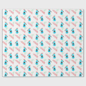 pas open als kerst grappig is cadeaupapier (Vlak)