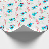 pas open als kerst grappig is cadeaupapier (Hoek)