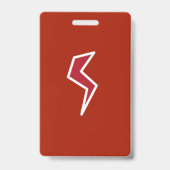 Pas opgebouwd identiteitsbewijs voor hoog risico badge (Achterkant)