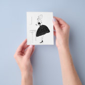 Pas parfum toe waar je kuste nep wilt zijn flyer (Hand)