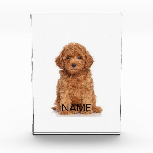 Pas personaliseren met foto, naamfotoblok aan fotoblokken (Voorkant)