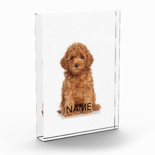 Pas personaliseren met foto, naamfotoblok aan fotoblokken (Links)