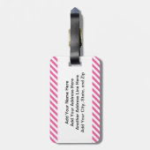 Pas Product aan Bagagelabel (Achterkant verticaal)