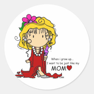 Pas Product aan Ronde Sticker