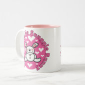 Pas Product aan Tweekleurige Koffiemok (Voorkant links)