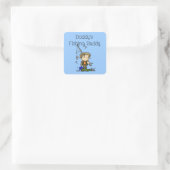 Pas Product aan Vierkante Sticker (Tas)