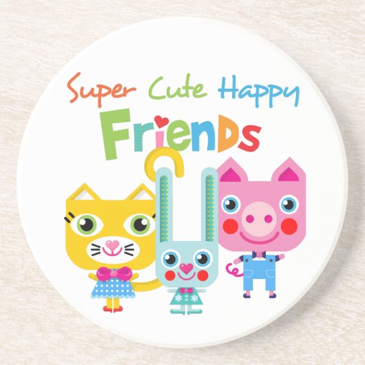 Pas Product aan Zandsteen Onderzetter (Voorkant)