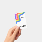 Pas Rainbow Good Boy aan - Party ID Badge, VIP Badge (Handheld)