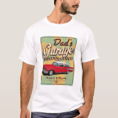 Pa's Retro Bel Air Garage T-shirt (Voorkant)