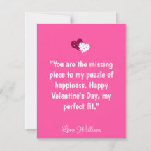 Pas Romantische massage valentijnsdag kaart aan